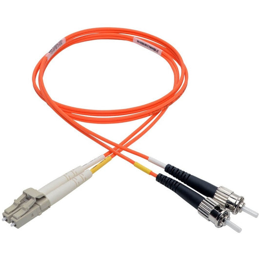 Eaton Tripp Lite Series Duplex Multimode Fiber Optic Patch Cable (LC/ST) - 3 ft.