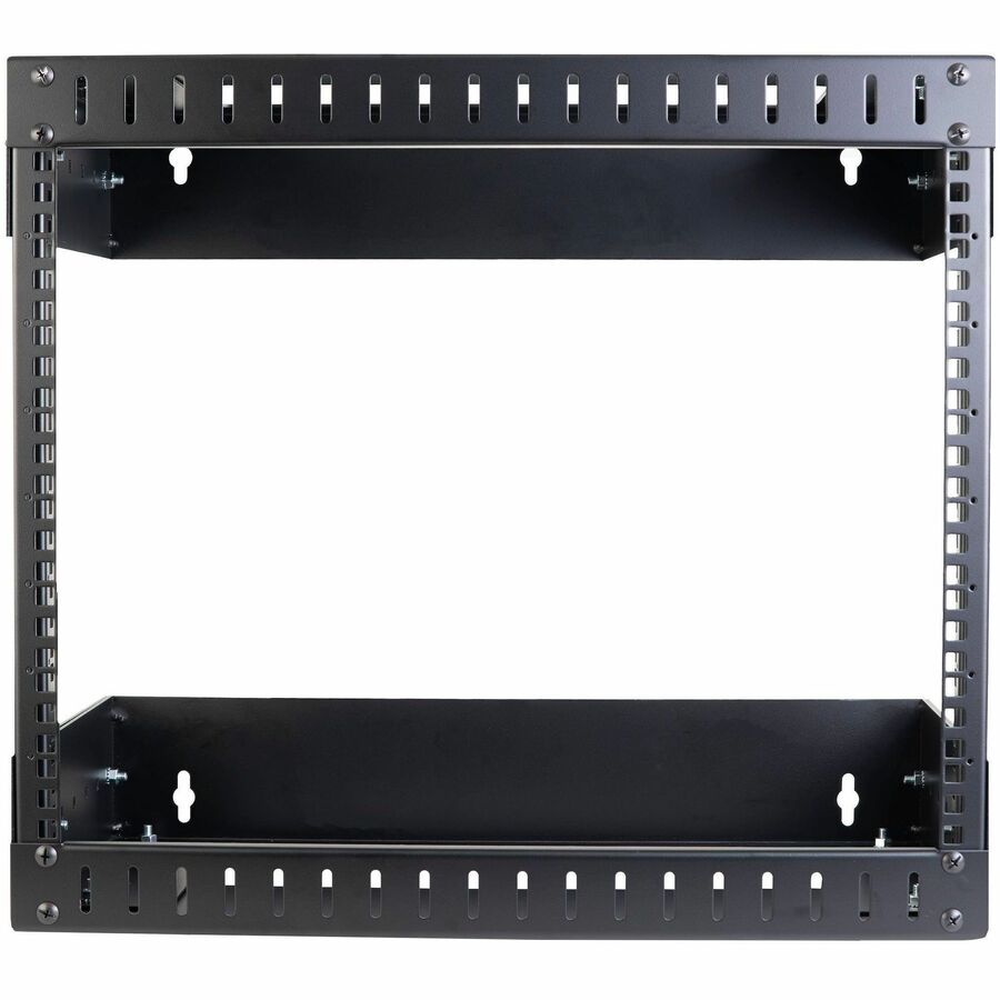 StarTech.com RK812WALLOA 8U Open Frame Wall Mount Equipment Rack with Adjustable Depth