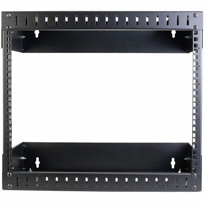 StarTech.com RK812WALLOA 8U Open Frame Wall Mount Equipment Rack with Adjustable Depth