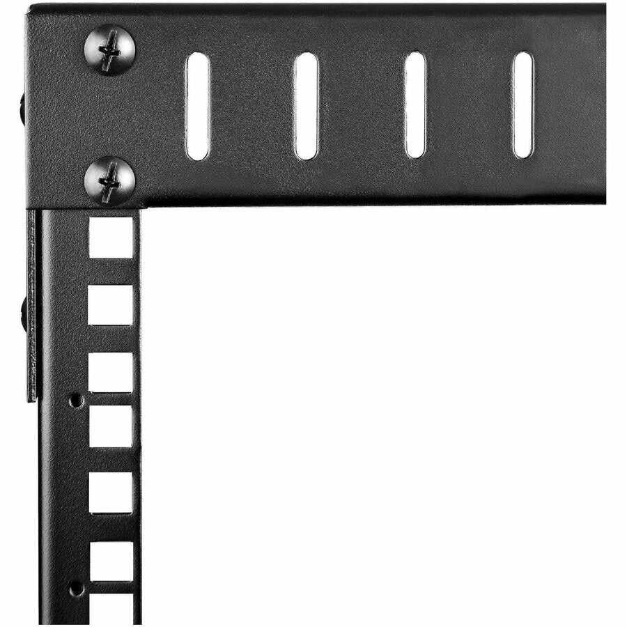 StarTech.com RK812WALLOA 8U Open Frame Wall Mount Equipment Rack with Adjustable Depth