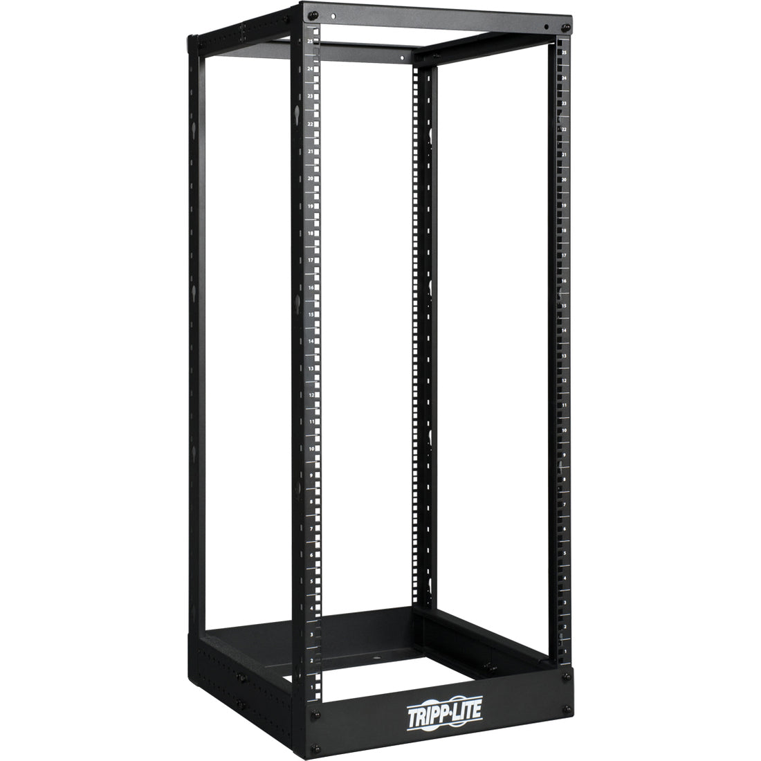 Eaton Tripp Lite Series 25U SmartRack 4-Post Open Frame Rack for Network Equipment