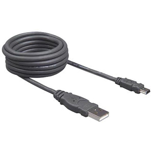 Belkin F3U138B06 USB Data Transfer Cable - 5.91 ft Mini USB to USB Connection