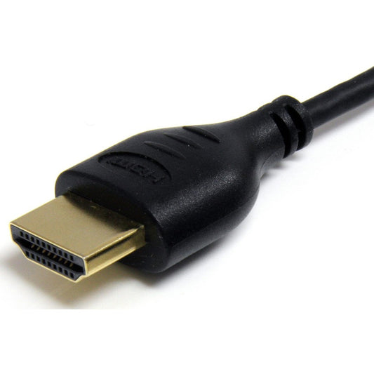 StarTech.com 6ft Slim High Speed HDMI Cable with Ethernet (Part No. HDMIMM6HSS)