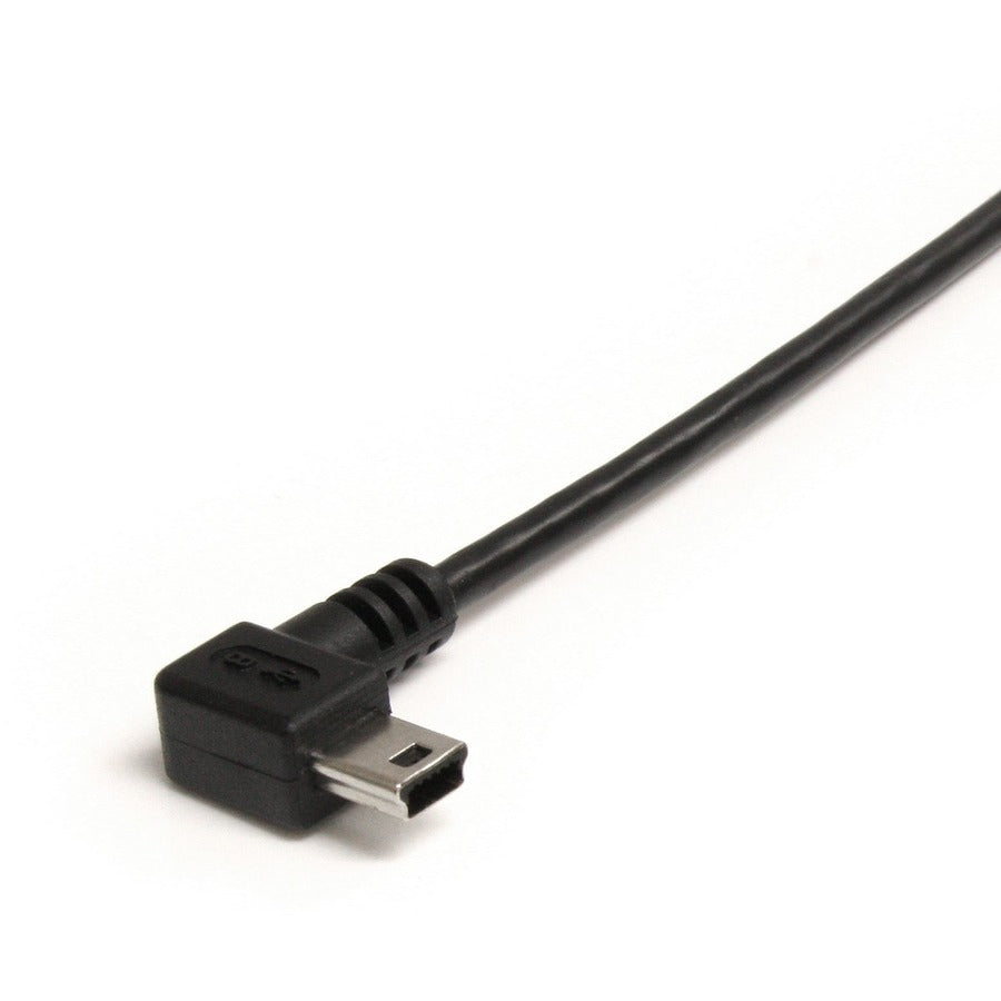 StarTech.com 3 ft USB to Right Angle Mini USB Cable - A to B Data Transfer and Charging Cable