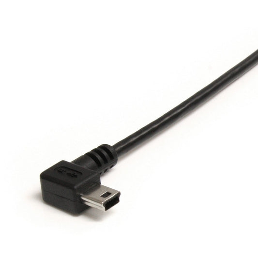 StarTech.com 3 ft USB to Right Angle Mini USB Cable - A to B Data Transfer and Charging Cable