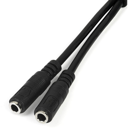 StarTech.com MUYHSMFF Headset Adapter for Laptop and Mobile Devices with Separate Microphone and Headphone Ports