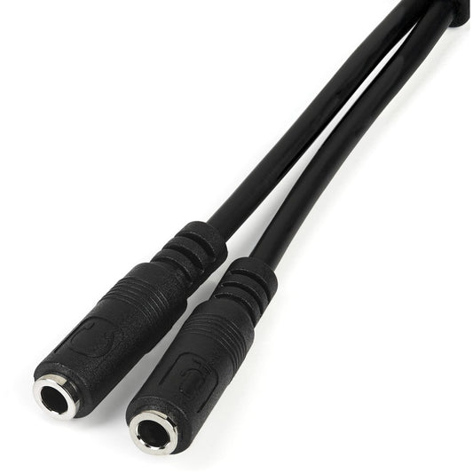 StarTech.com MUYHSMFF Headset Adapter for Laptop and Mobile Devices with Separate Microphone and Headphone Ports