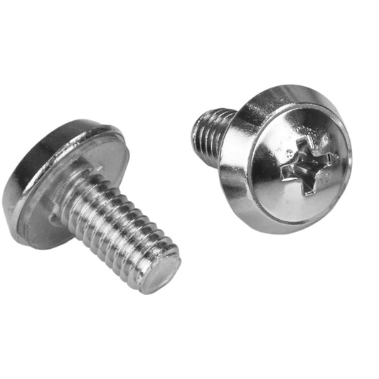 StarTech.com M6 Mounting Screws and Cage Nuts Pack for Server Racks and Cabinets