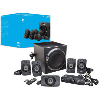 Logitech Z906 5.1 Surround Sound Speaker System with 500 Watts RMS Power
