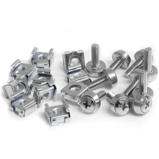 StarTech.com M5 Mounting Screws and Cage Nuts Kit for Server Racks - 50 Pack