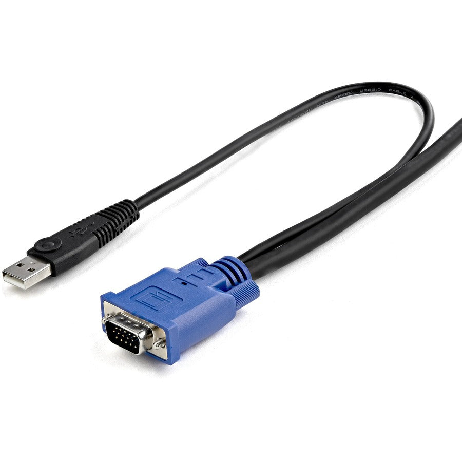 StarTech.com 10 ft 2-in-1 USB VGA KVM Cable with Male HD-15 Connectors