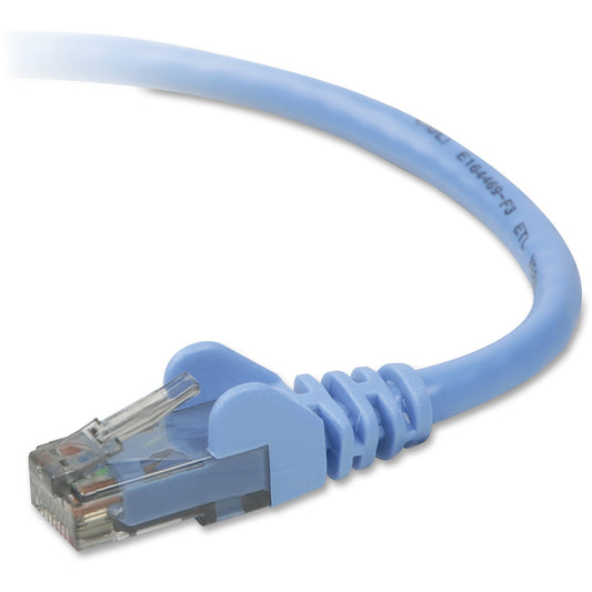 Belkin Cat6 Snagless Patch Cable - 15 ft Blue for High-Speed Network Connectivity