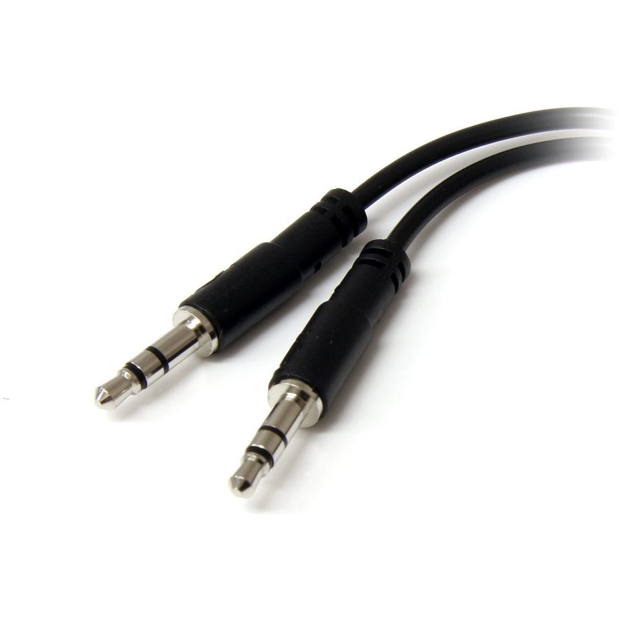 StarTech.com MUYHSFMM 3.5mm 4-Position to Dual 3.5mm Headset Splitter Adapter - Female to Male
