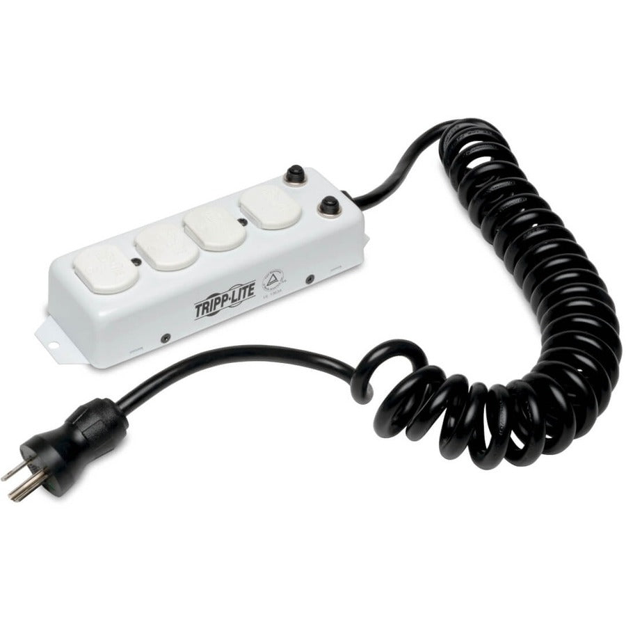 Eaton Tripp Lite Series PS-410-HG-OEMCC Medical-Grade Power Strip with 4 Hospital-Grade Outlets and 10 ft. Coiled Cord