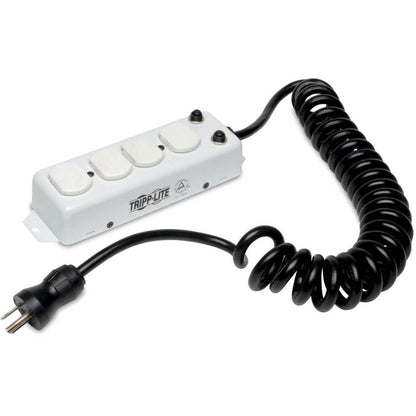 Eaton Tripp Lite Series PS-410-HG-OEMCC Medical-Grade Power Strip with 4 Hospital-Grade Outlets and 10 ft. Coiled Cord