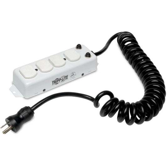 Eaton Tripp Lite Series PS-410-HG-OEMCC Medical-Grade Power Strip with 4 Hospital-Grade Outlets and 10 ft. Coiled Cord