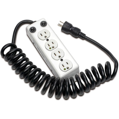 Eaton Tripp Lite Series PS-410-HG-OEMCC Medical-Grade Power Strip with 4 Hospital-Grade Outlets and 10 ft. Coiled Cord