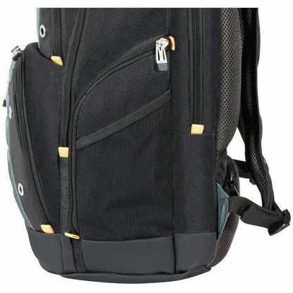 Targus Drifter II TSB239US 17-Inch Laptop Backpack – Rugged, Weather-Resistant Design with Ample Storage in Black/Gray