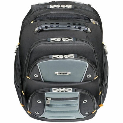 Targus Drifter II TSB239US 17-Inch Laptop Backpack – Rugged, Weather-Resistant Design with Ample Storage in Black/Gray