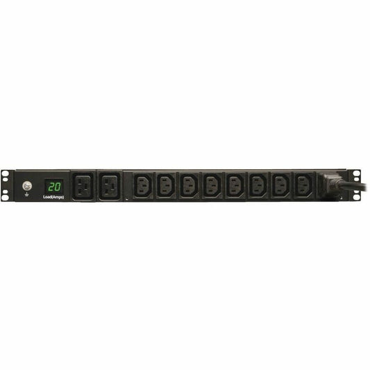 Eaton Tripp Lite Series 3.7kW Metered 10-Outlets PDU with C20 Input and 12 ft Cord