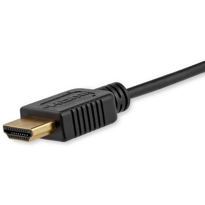 StarTech.com 6 ft Slim High Speed HDMI to HDMI Mini Cable with Ethernet - 4K Support