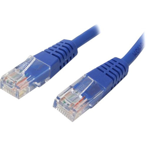 StarTech.com M45PATCH8BL 8 ft Blue Cat5e Patch Cable with Power-over-Ethernet Support