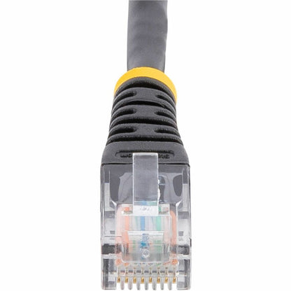 StarTech.com 10ft Black Molded Cat5e UTP Patch Cable with Power over Ethernet Support