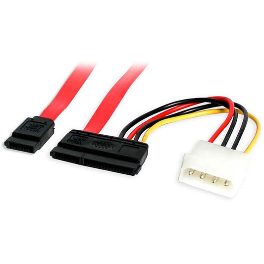 StarTech.com 18in SATA Data and Power Combo Cable (Part No. SATA18POW)