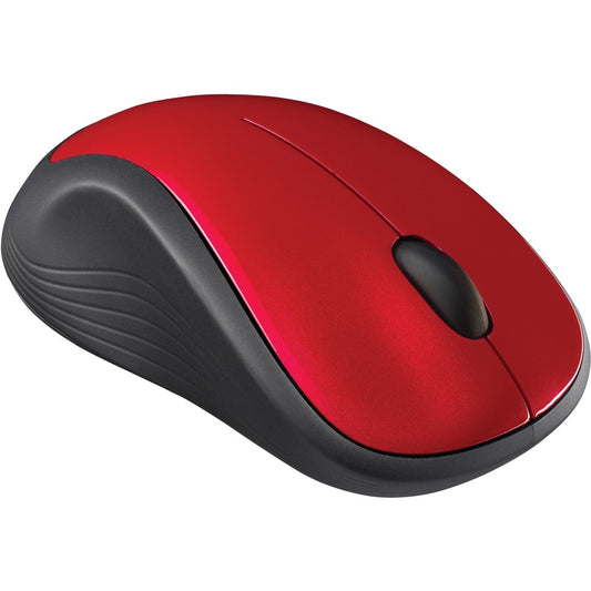 Logitech M310 Wireless Mouse - 2.4 GHz, 1000 DPI Optical Tracking, Flame Red