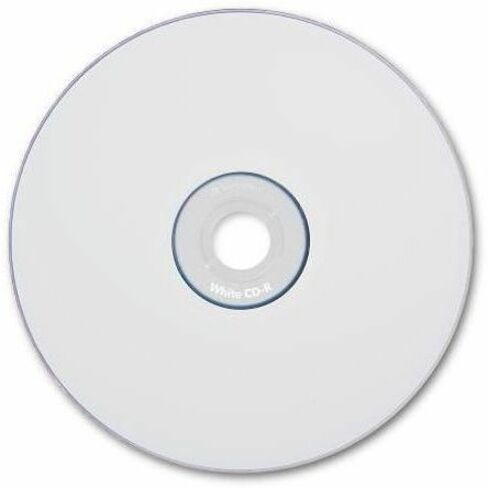 Verbatim CD-R 700MB 52X Printable Disks - 100 Pack Spindle