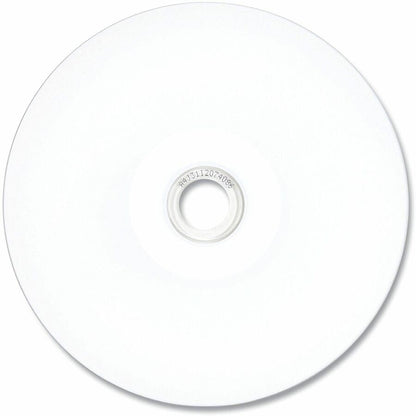 Verbatim DataLifePlus 52X White Inkjet Hub Printable CD-R Discs - 50 Pack