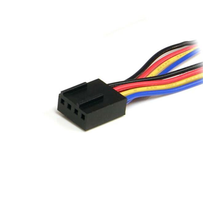 StarTech.com 12in 4 Pin PWM Fan Power Splitter Cable (FAN4SPLIT12)