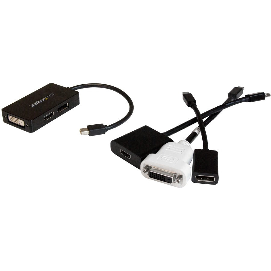 StarTech.com MDP2DPDVHD Mini DisplayPort to DisplayPort, DVI, HDMI Multi-Function Adapter