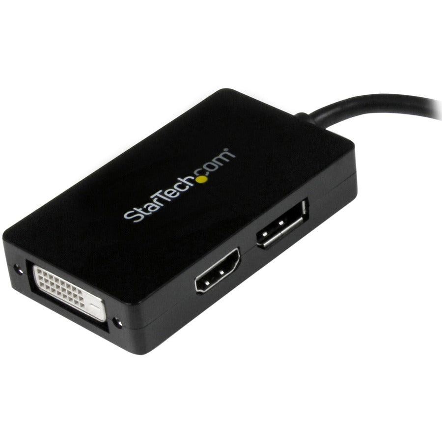 StarTech.com MDP2DPDVHD Mini DisplayPort to DisplayPort, DVI, HDMI Multi-Function Adapter