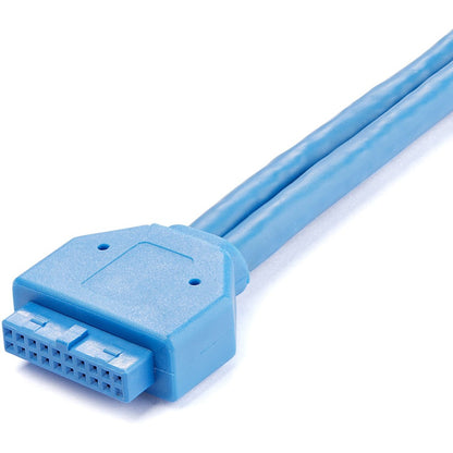 StarTech.com USB3SPLATE 2-Port USB 3.0 A Slot Plate Adapter for Motherboards