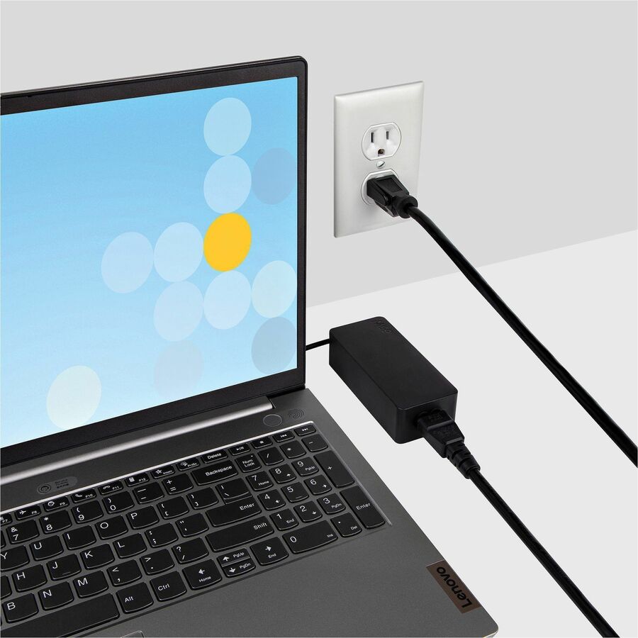 StarTech.com 10 ft Laptop Power Cord with NEMA 5-15P and IEC C5 Connectors