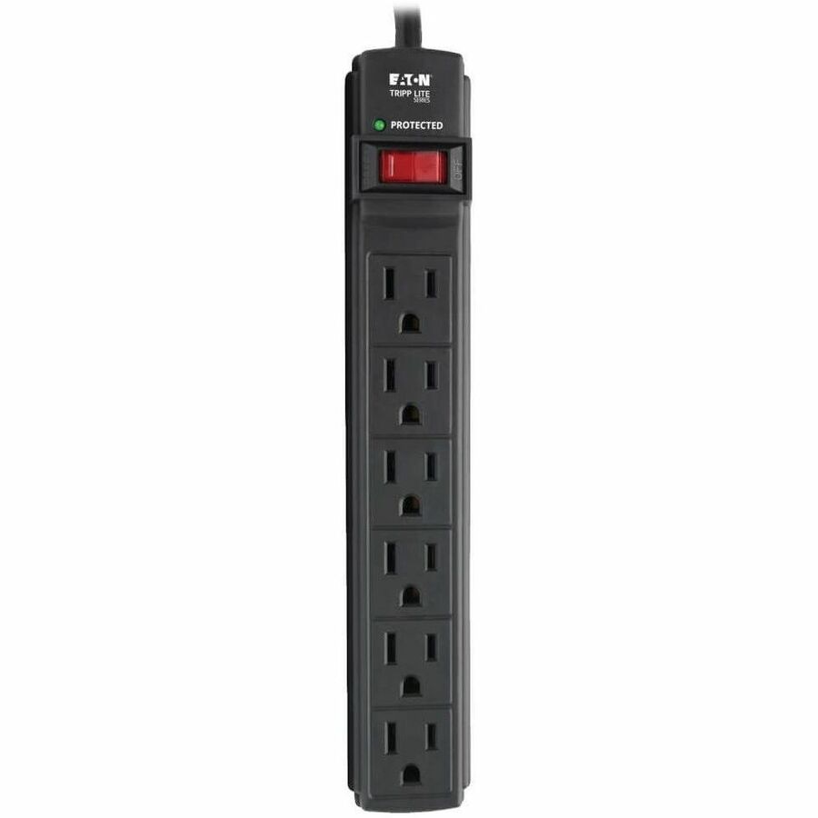 Eaton Tripp Lite Protect It! TLP6B 6-Outlet Surge Protector with 6 ft. Cord and 360 Joules