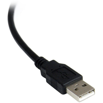 StarTech.com 8.3ft (2.5m) FTDI USB to Serial RS232 Adapter Cable with Optical Isolation – TAA Compliant