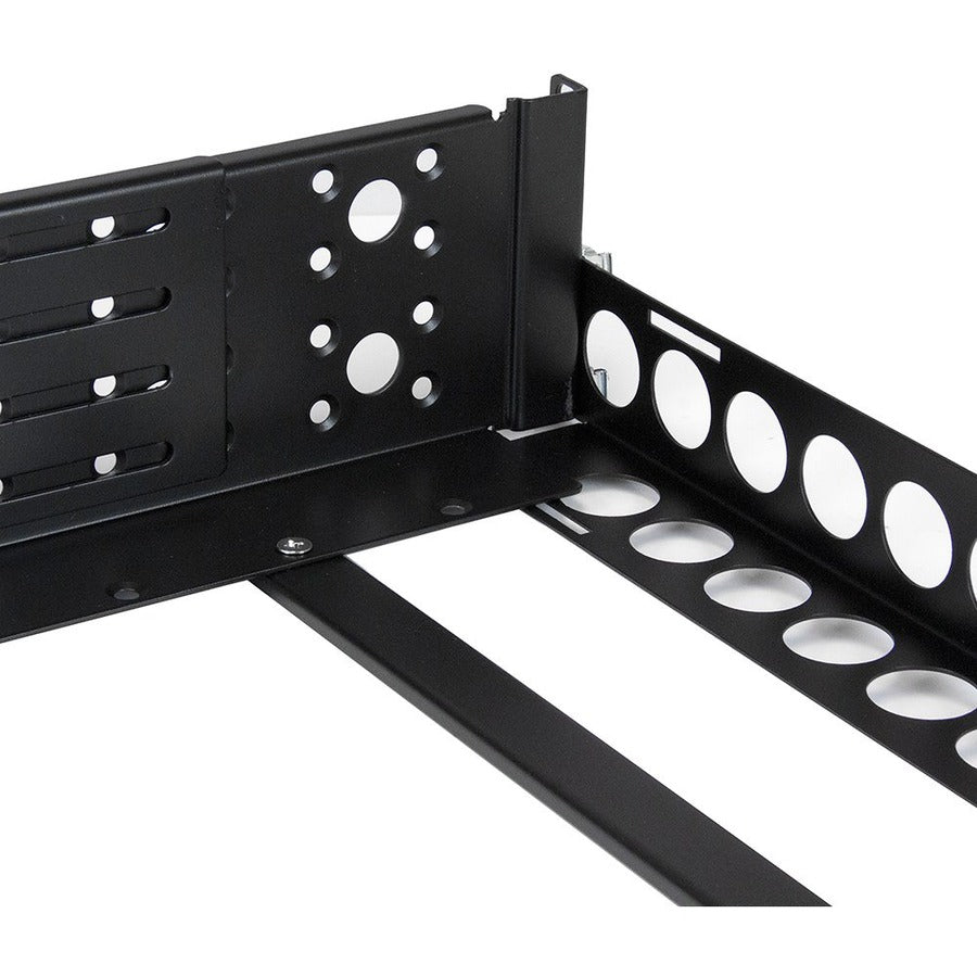 StarTech.com 3U Fixed 19-inch Adjustable Depth Universal Server Rack Rails - Supports Non-Rackmount Equipment