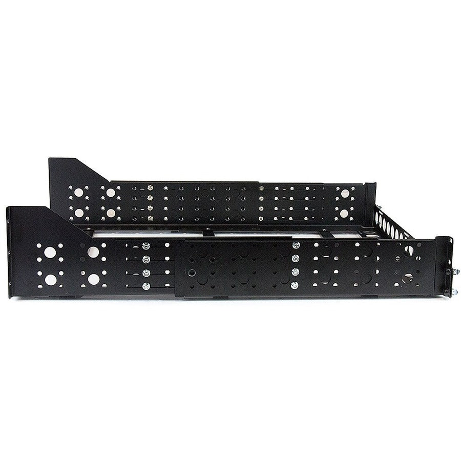 StarTech.com 3U Fixed 19-inch Adjustable Depth Universal Server Rack Rails - Supports Non-Rackmount Equipment