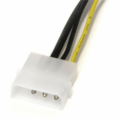 StarTech.com 6-inch LP4 to 8-Pin PCI Express Video Card Power Adapter Cable