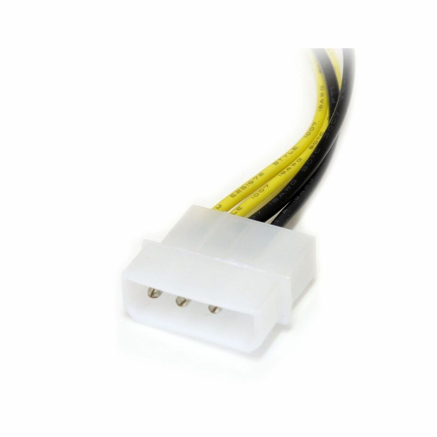 StarTech.com 6-inch LP4 to 8-Pin PCI Express Video Card Power Adapter Cable