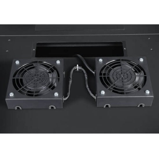 Eaton Tripp Lite SRFANWM Wall-Mount Roof Fan Kit – 2 High-Performance 120V Fans for SmartRack Enclosures
