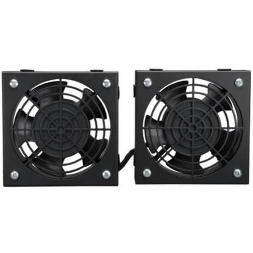 Eaton Tripp Lite SRFANWM Wall-Mount Roof Fan Kit – 2 High-Performance 120V Fans for SmartRack Enclosures