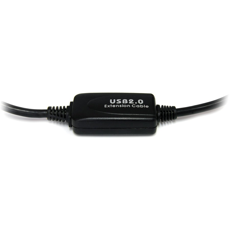 StarTech.com 30 ft Active USB 2.0 A to B Cable - M/M - Black (USB2HAB30AC)