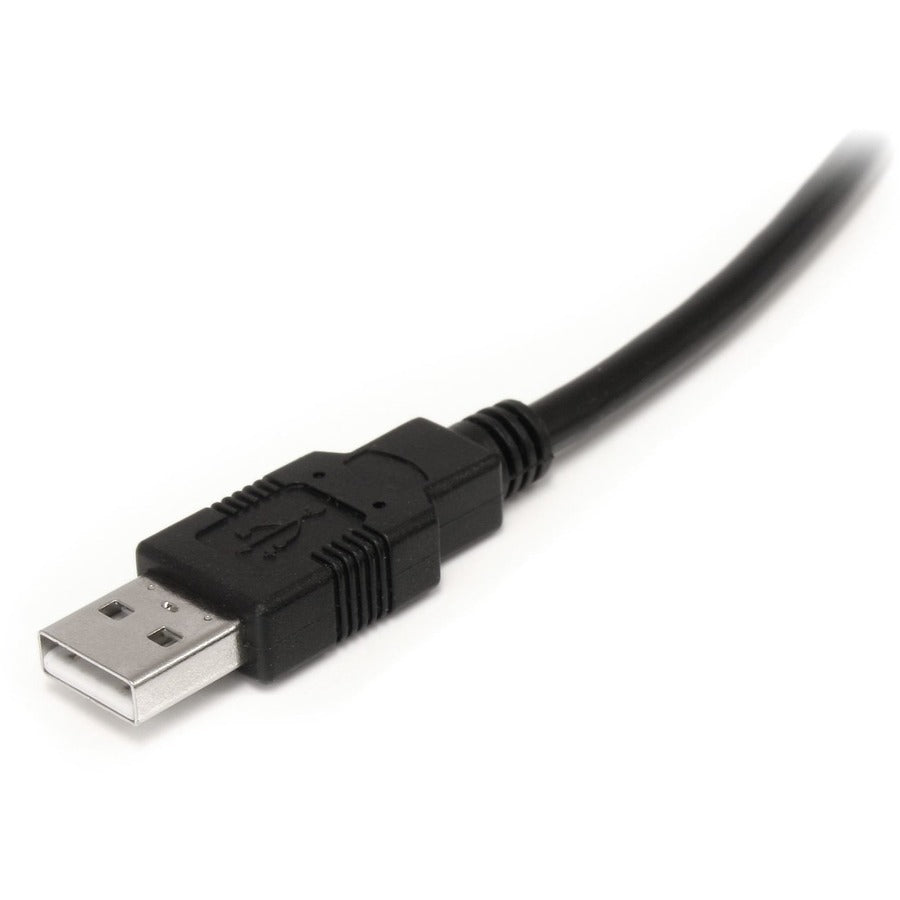 StarTech.com 30 ft Active USB 2.0 A to B Cable - M/M - Black (USB2HAB30AC)