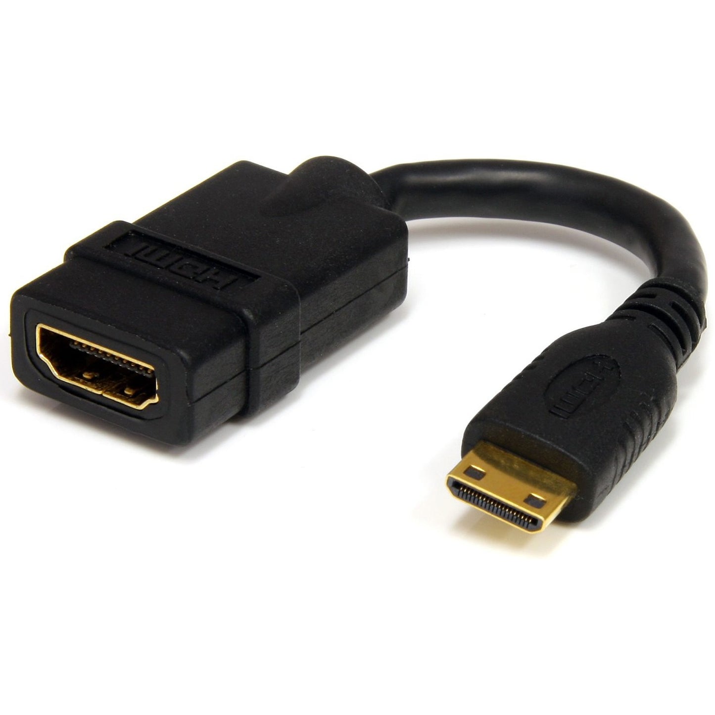 StarTech.com 5-inch HDMI to HDMI Mini Adapter - High Speed 4K UHD Support