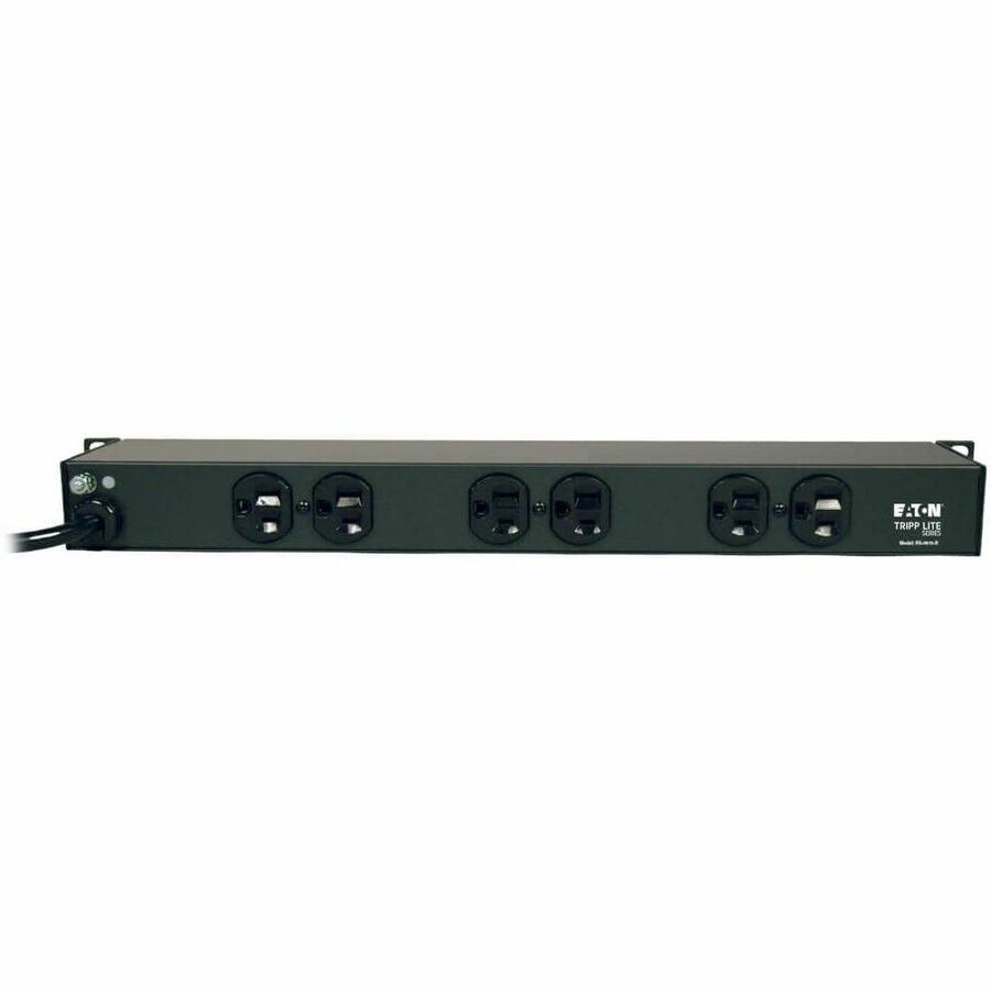 Eaton Tripp Lite RS-0615-R 6-Outlet Power Strip with 15 ft Cord for Rack and Wall Mounting