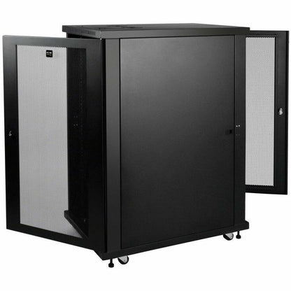 Eaton Tripp Lite Series SmartRack 24U Mid-Depth Server Rack Enclosure Cabinet
