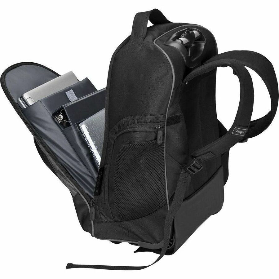 Targus 16-Inch Compact Rolling Backpack TSB750US for MacBook Pro and Laptops up to 17 inches in Black